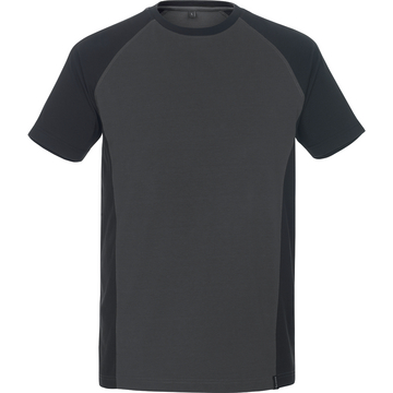 T-Shirt Unique, anthrazit/schwarz, Gr. M
